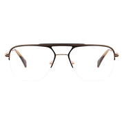 Aviator Half-Rim Glasses 7470
