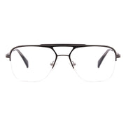 testAviator Half-Rim Glasses 7469