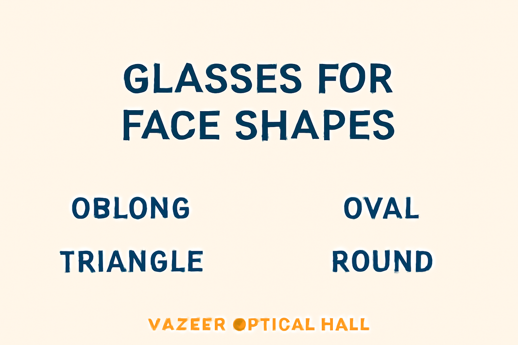 Best Glasses Frames for Men: Find the Perfect Fit for Your Face Shape at Vazeer Optical Hall