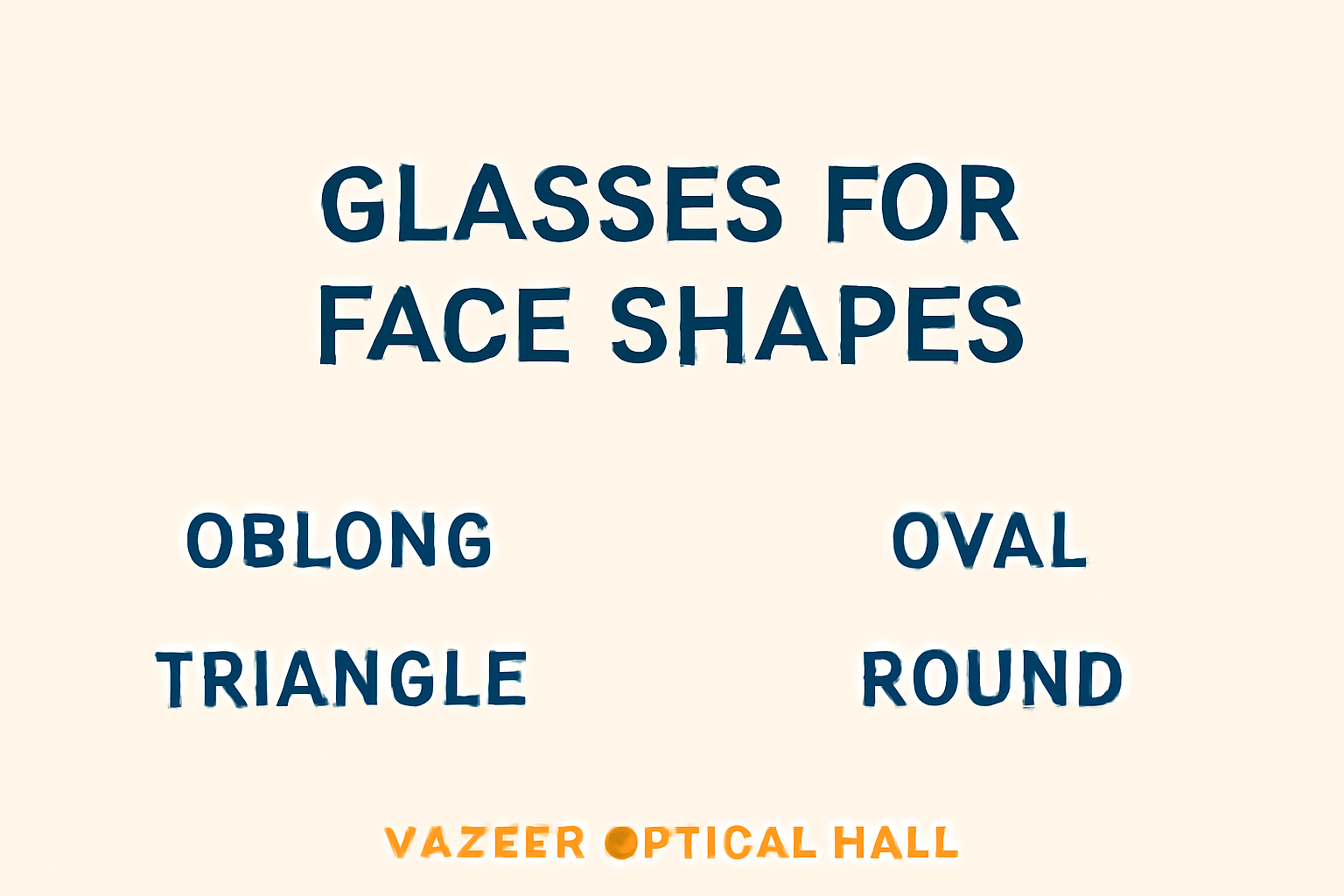 Best Glasses Frames for Men: Find the Perfect Fit for Your Face Shape at Vazeer Optical Hall