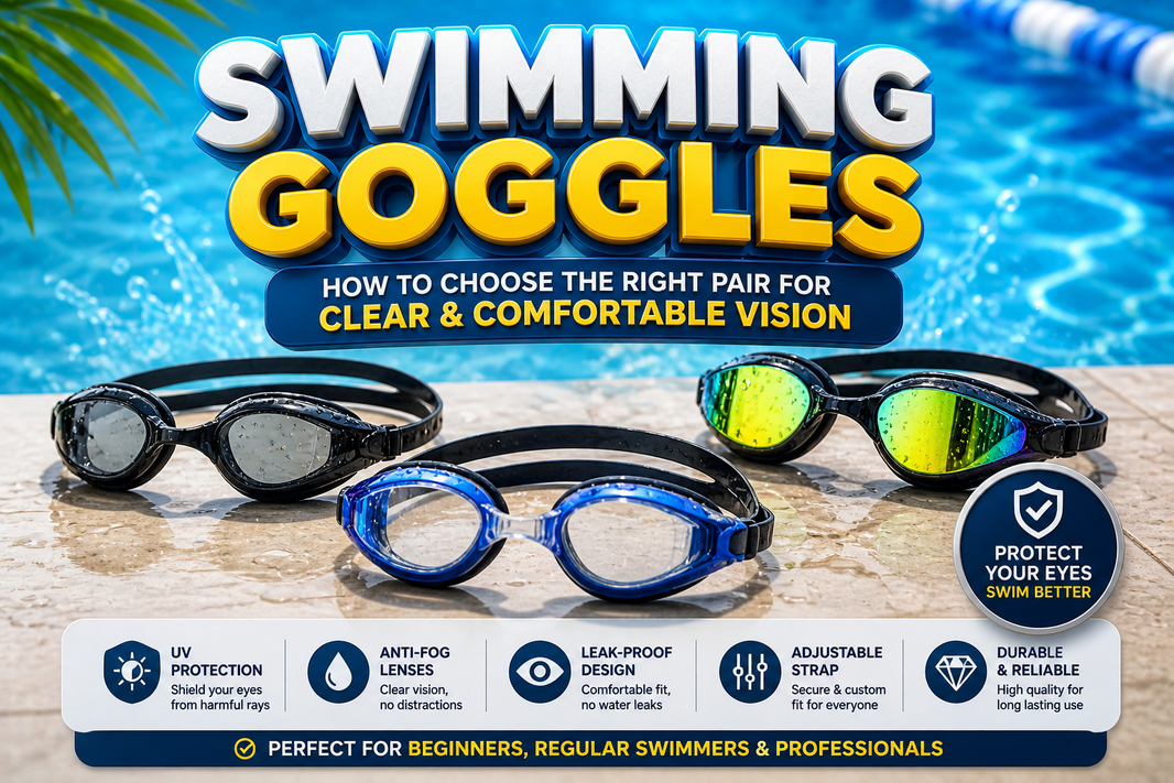 Swimming Goggles in Pakistan - How to Choose the Right Pair for Clear and Comfortable Vision