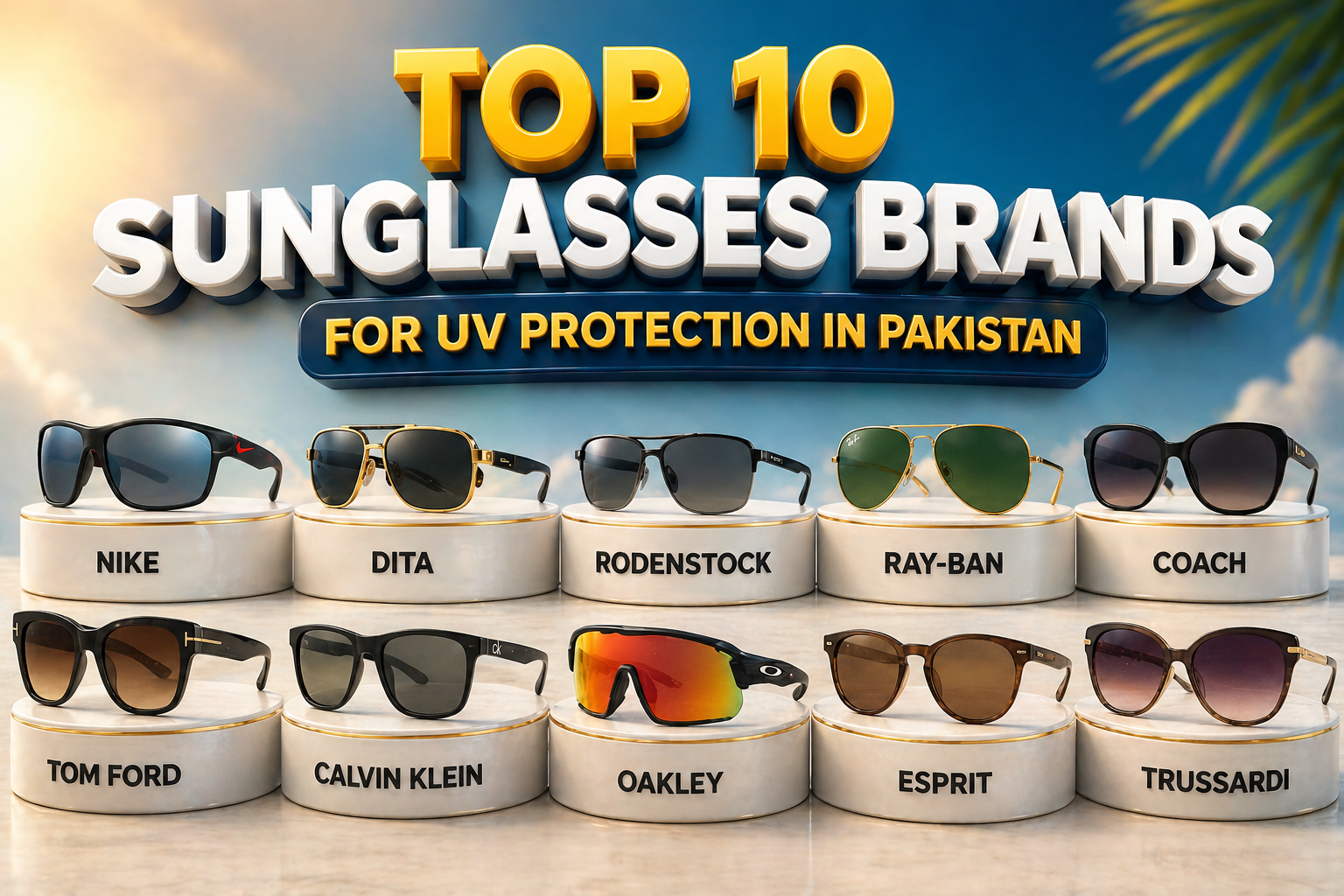 Top 10 Sunglasses Brands for UV Protection in Pakistan