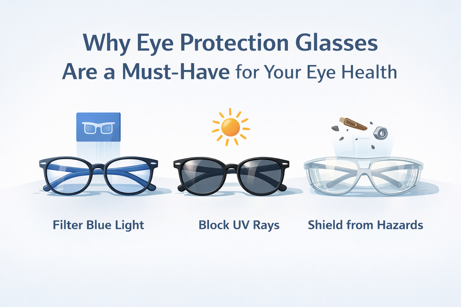 Why Eye Protection Glasses Are a Must-Have for Your Eye Health