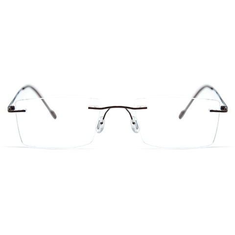 Titanium Rimless Glasses 5598