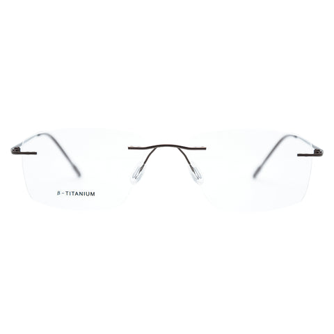 Titanium Rimless Glasses 5605