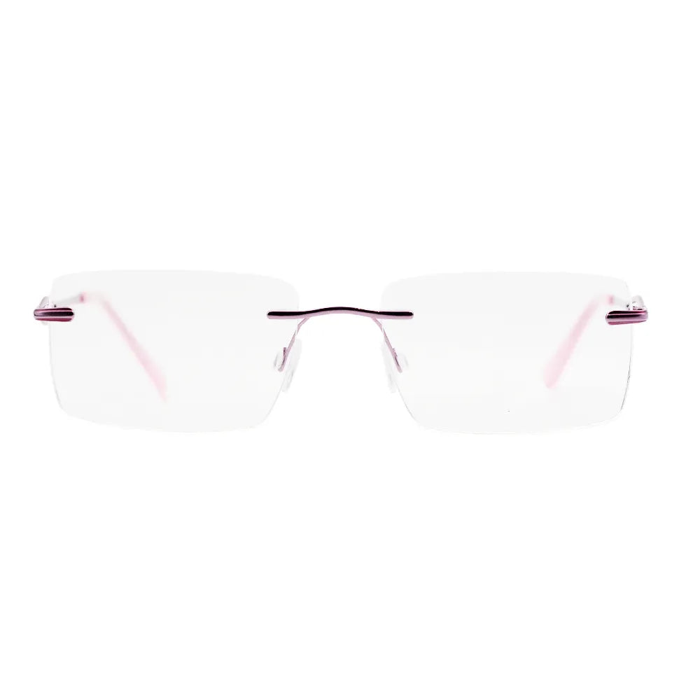 Square Rimless Glasses 1484-zoom-1