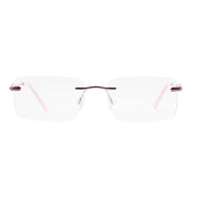Square Rimless Glasses 1484