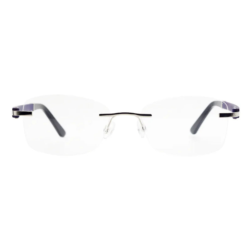 Square Rimless Glasses 1474-zoom-