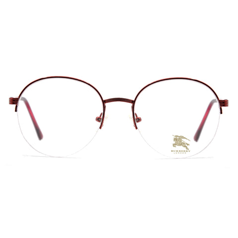 Burberry Halfrim Round Glasses 4966