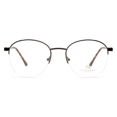 Burberry Halfrim Round Glasses 4967