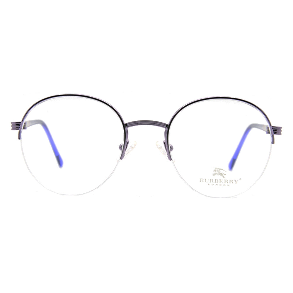 Burberry Halfrim Round Glasses 4969