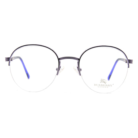 Burberry Halfrim Round Glasses 4969