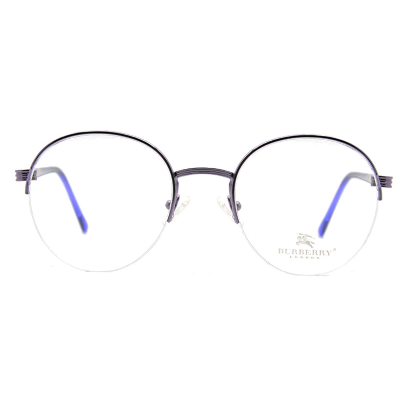 Burberry Halfrim Round Glasses 4969-zoom-