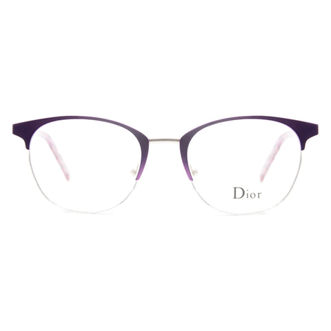 Dior Halfrim Round Glasses 4974  