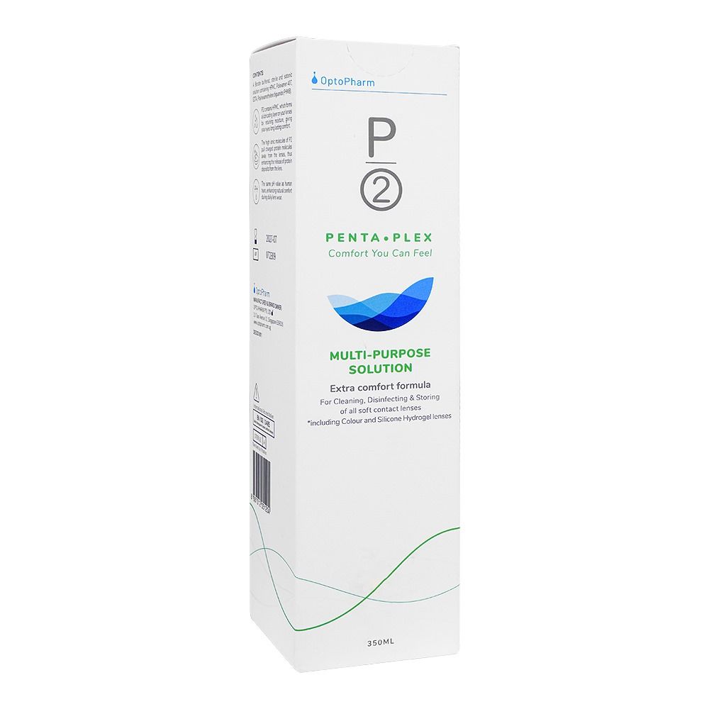 P2 Penta Plex Multi Purpose Contact Lens Solution 350ml