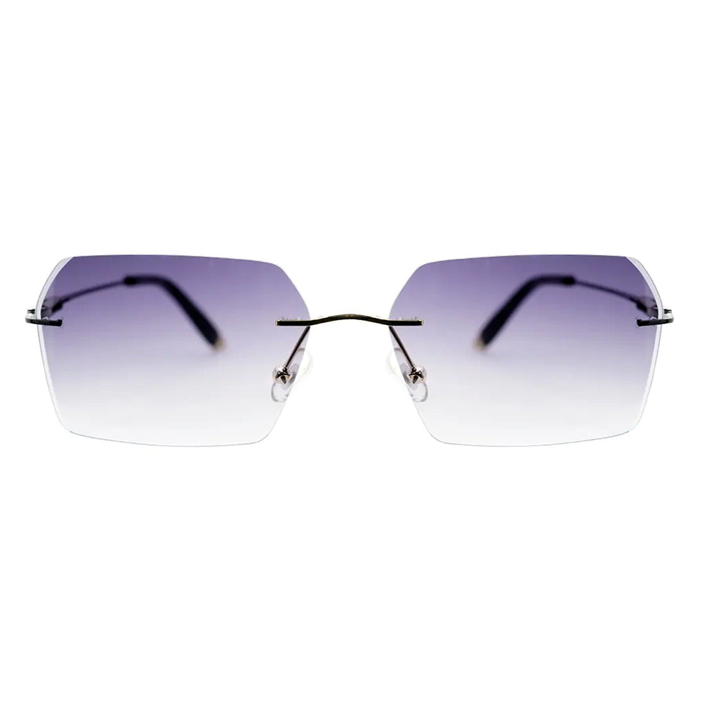 Rimless Square Sunglasses 9256