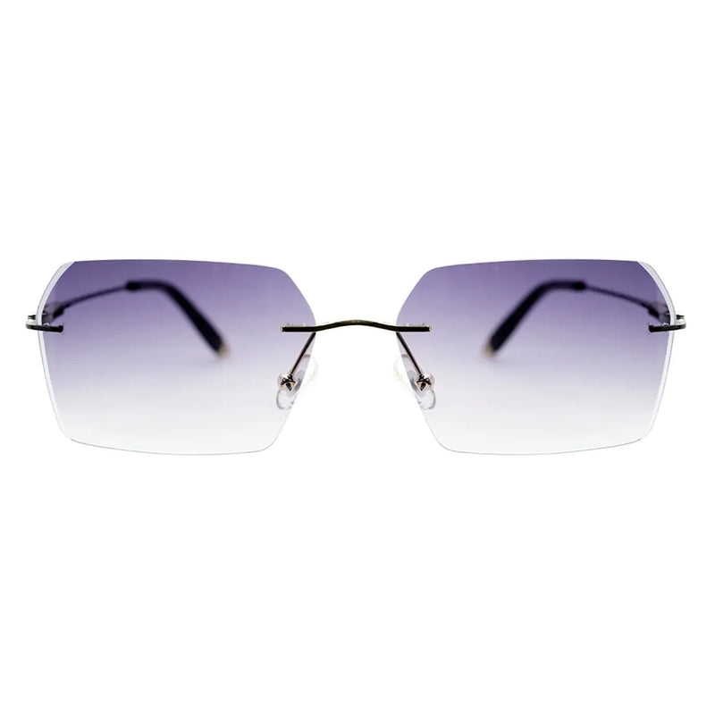 Rimless Square Sunglasses 9256-zoom-