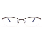 Rectangle Half-Rim Glasses 7210