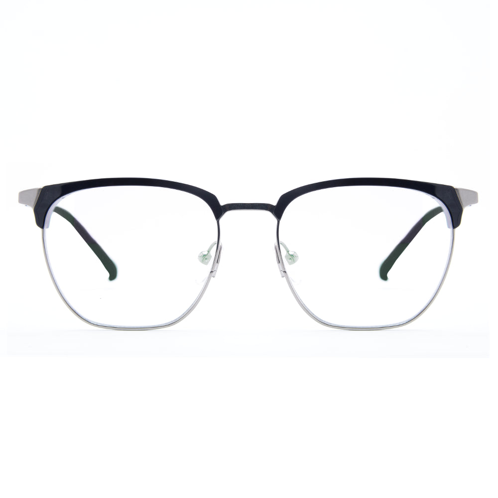 Titanium Square Glasses 7943-1