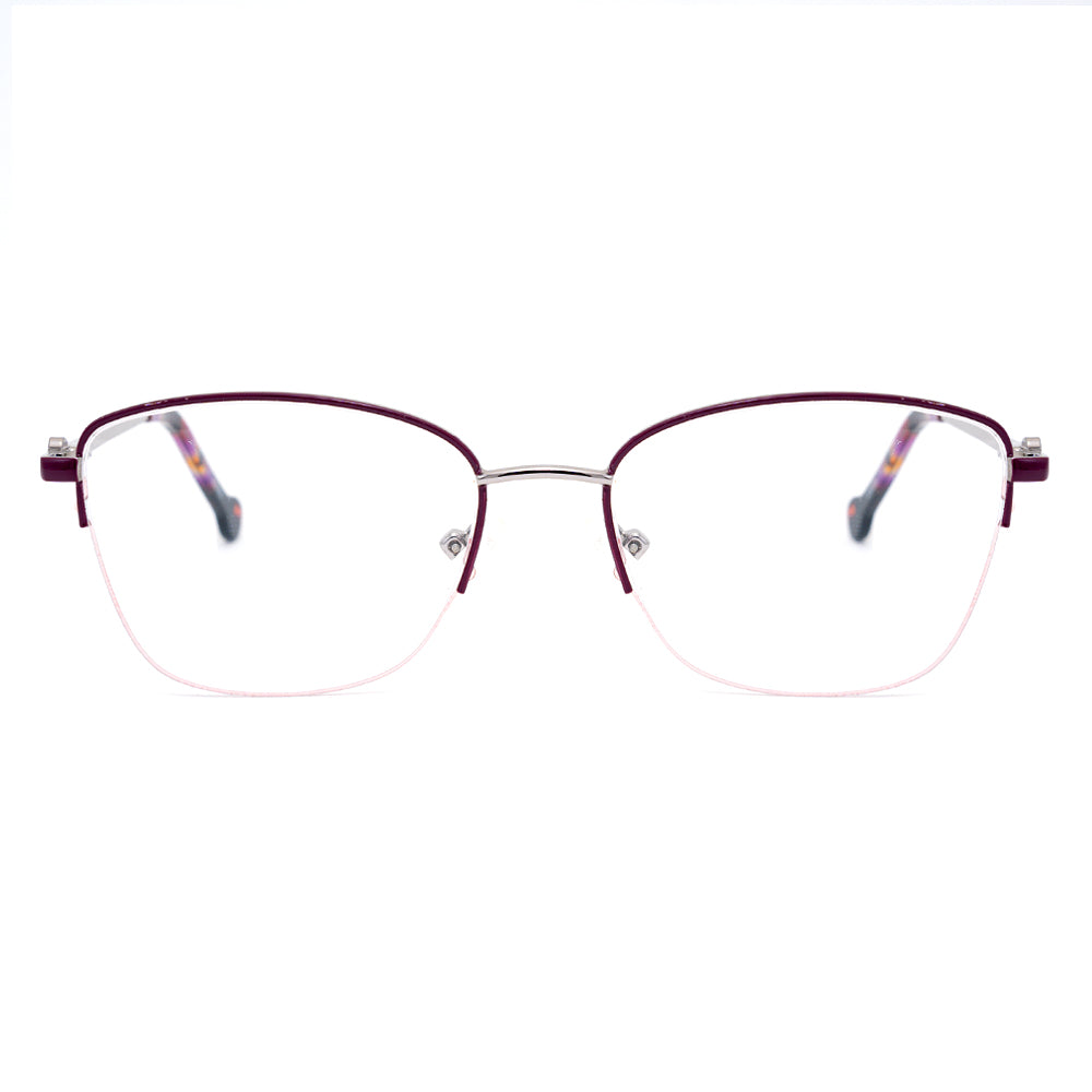 Halfrim Butterfly Glasses 9528