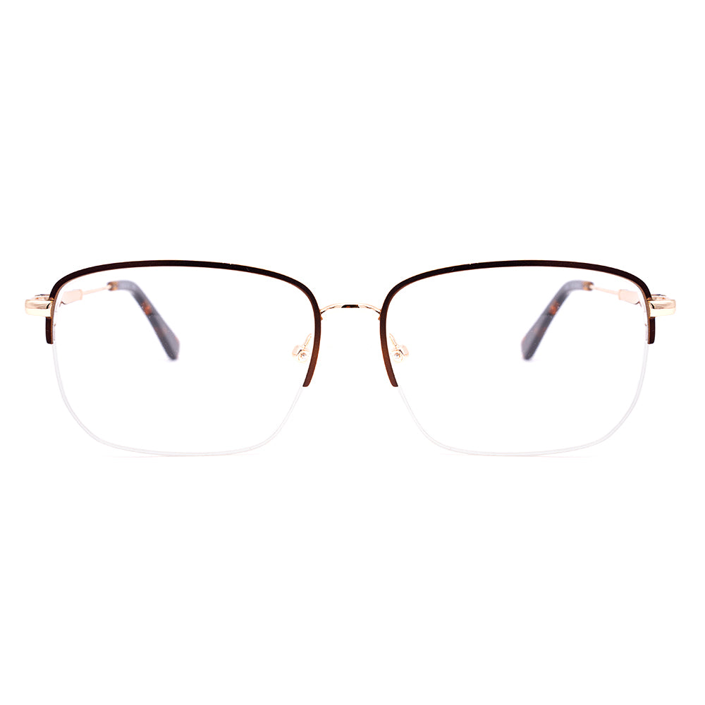Hafl-Rim Glasses 9517