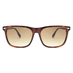Sleek Boss Premium sunglasses featuring brown lenses and a stylish brown frame.