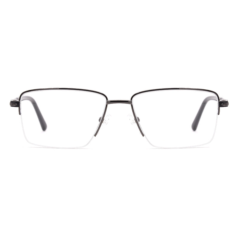 Square Half-Rim Glasses 7492-zoom-