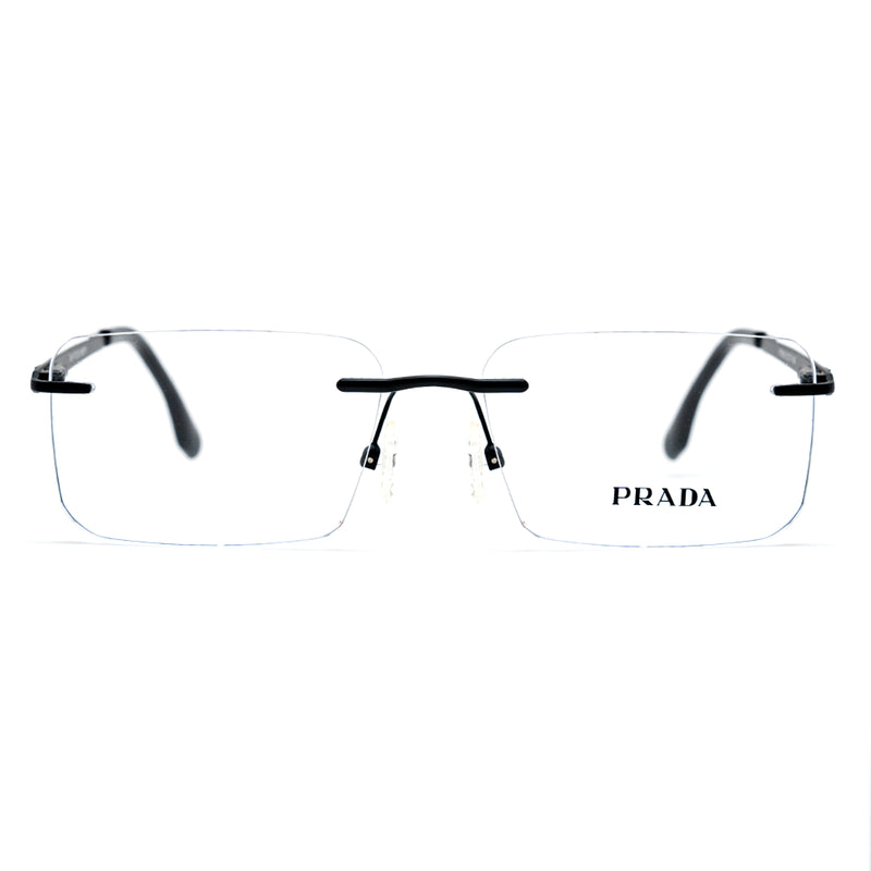 Prada Rimless Glasses 9369-zoom-