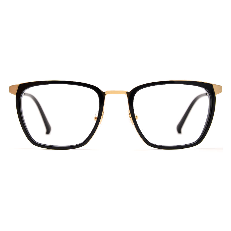 Titanium Square Glasses 7901-zoom-
