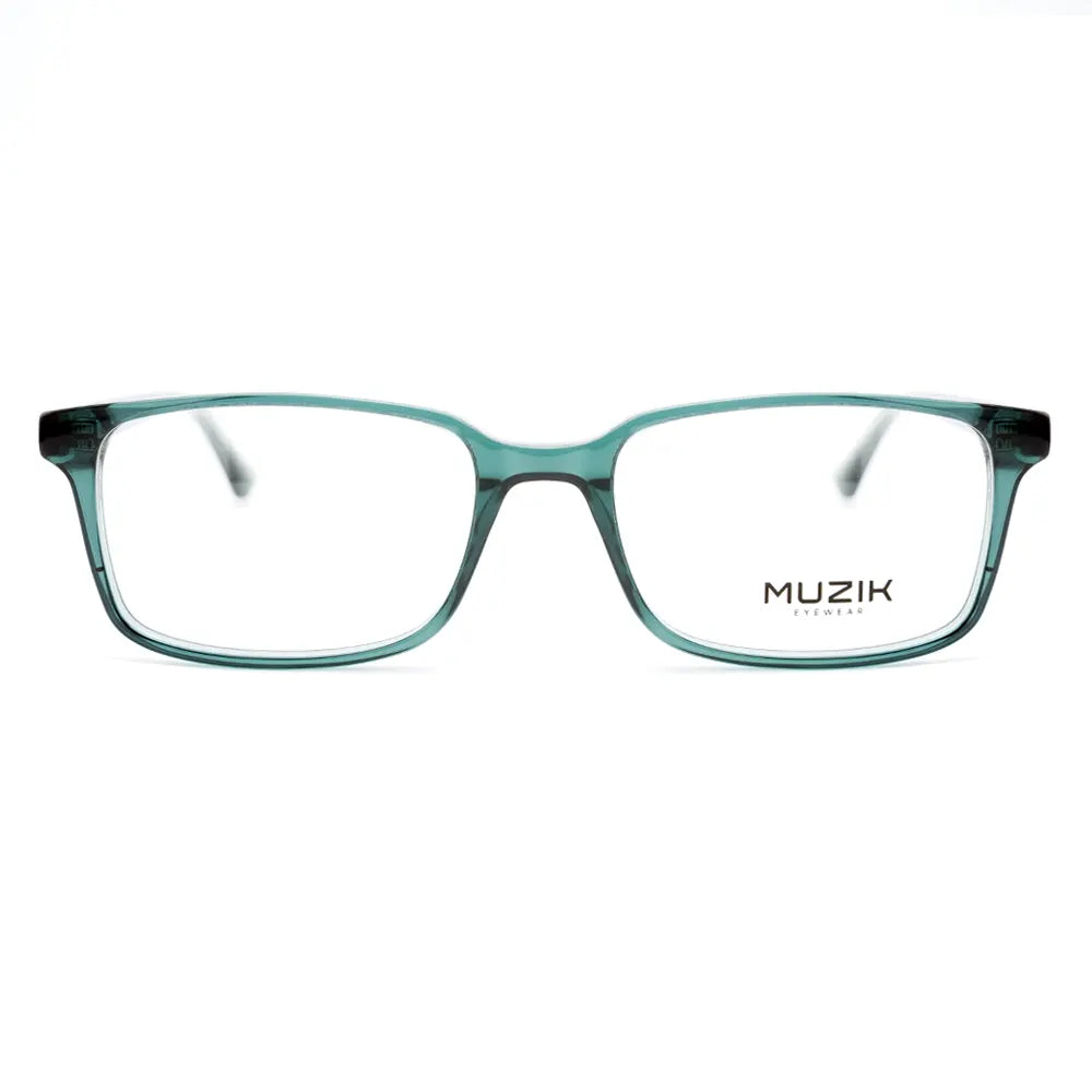 Muzik Rectangle Glasses 9166