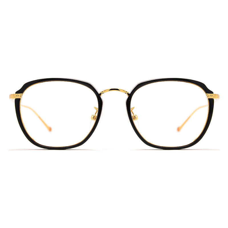 Titanium Square Glasses 7912-zoom-