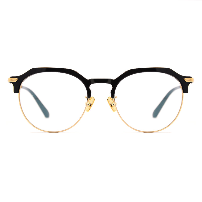 Titanium Square Glasses 7916-zoom-