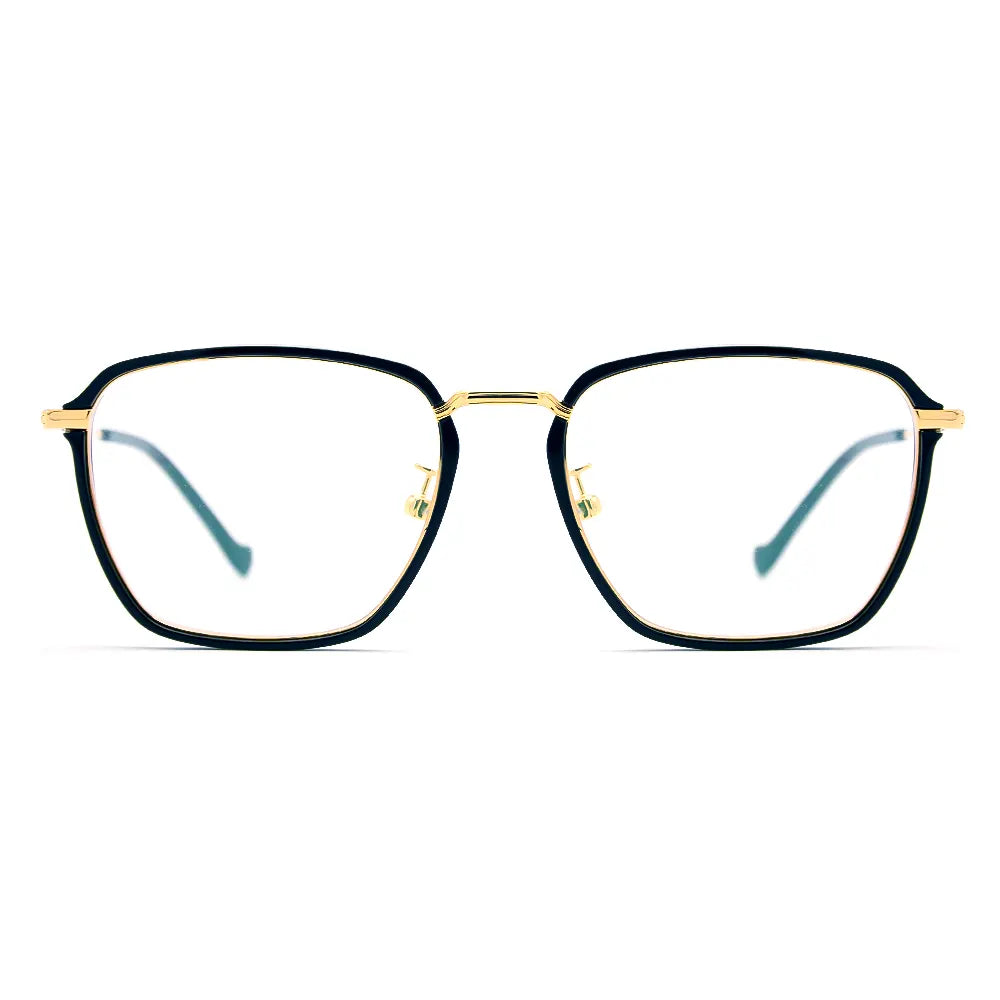 Titanium Square Glasses 7900-zoom-1