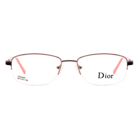 Dior Half-Rim Glasses 6803