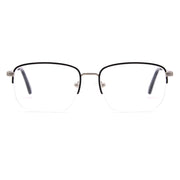Square Half-Rim Glasses 7460