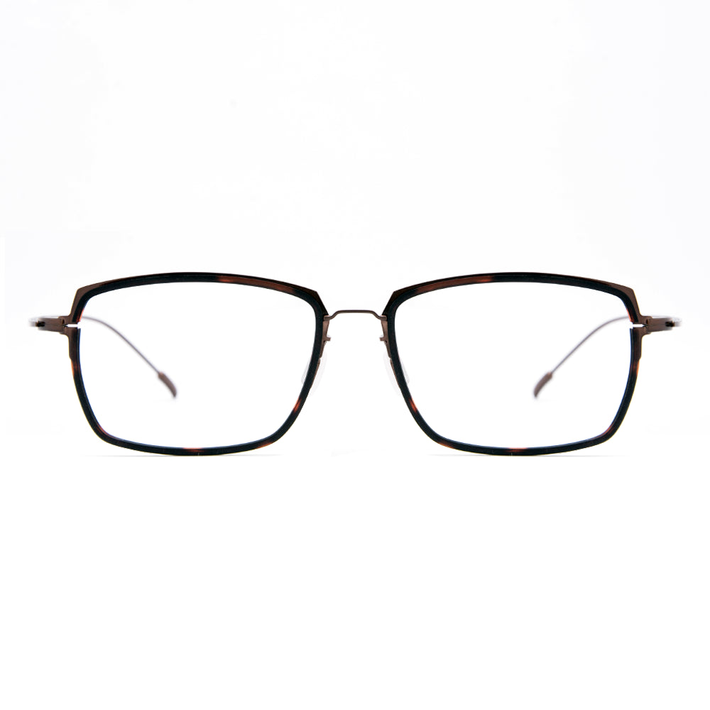 Titanium Square Glasses 7922-zoom-1