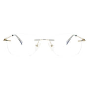 Butterfly Rimless Glasses 9105