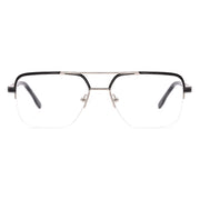 Aviator Half-Rim Glasses 7477