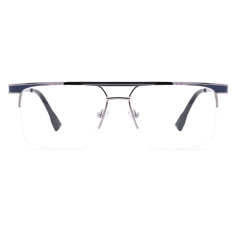 Aviator Half-Rim GLaases 8483-zoom-