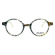 Muzik Round Glasses 9173