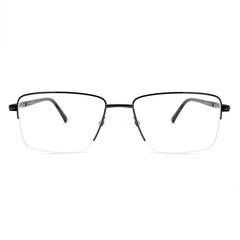 Square Half-Rim Glasses 9507