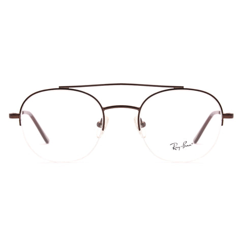 Ray-Ban Aviator Half-Rim Glasses 7191