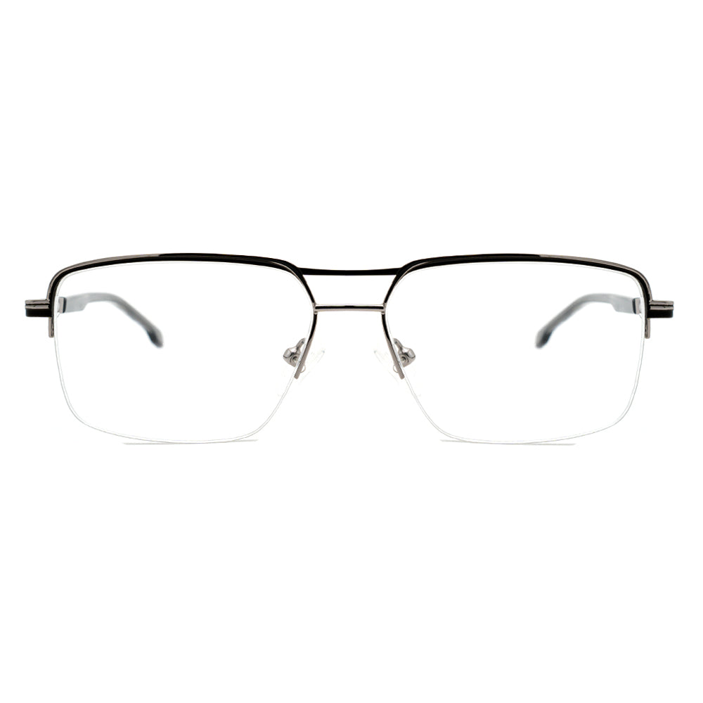 Aviator Half-Rim Glasses 9510