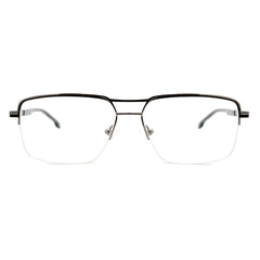 Aviator Half-Rim Glasses 9510