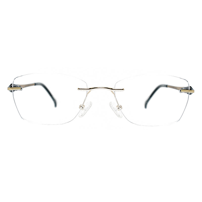 Rimless Glasses 10027-zoom-