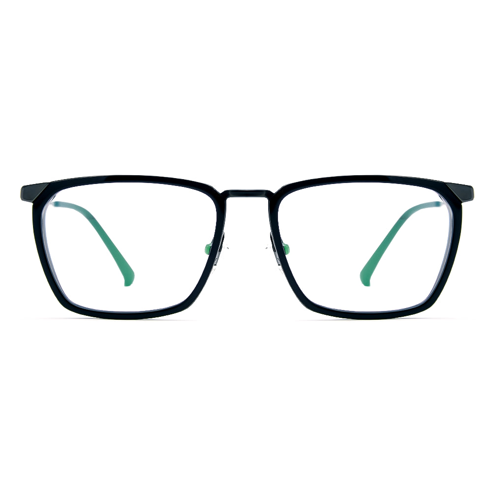 Titanium Square Glasses 7899-1