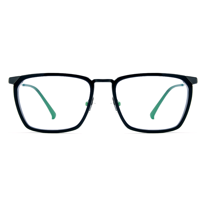 Titanium Square Glasses 7899-zoom-