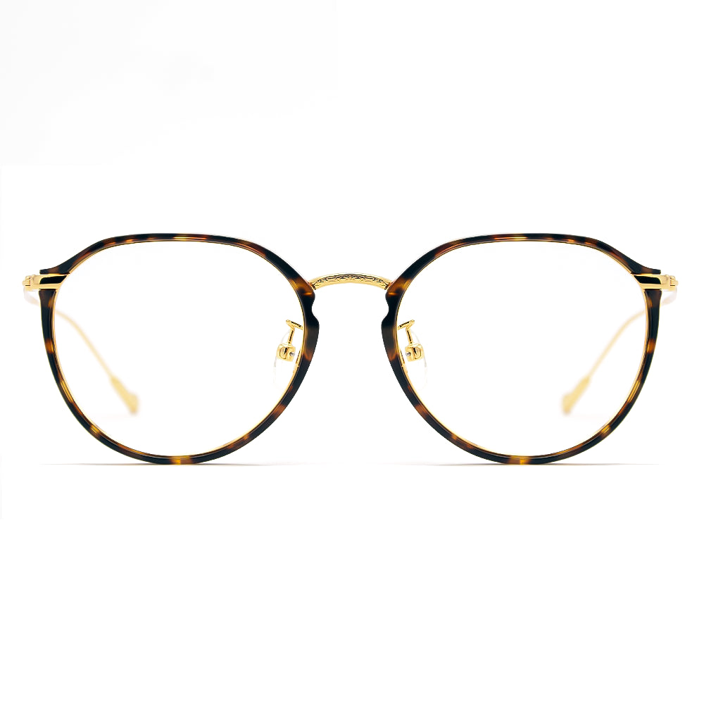 Titanium Square Glasses 7904-1