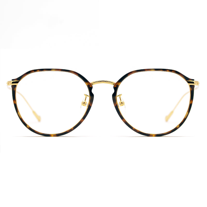 Titanium Square Glasses 7904-zoom-