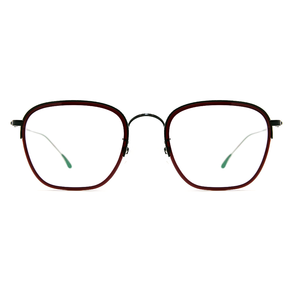 Titanium Square Glasses 7911-zoom-1